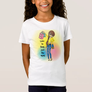 Kärlek att shoppa, gillar min MAMMA! T-shirt