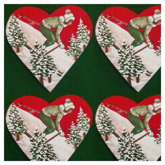 Kärlek att skida tyg (Provkarta)