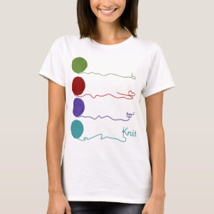 Kärlek att sticka skjortan t-shirt