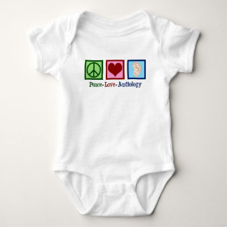 Kärlek Audiology Cute Audiolog T Shirt