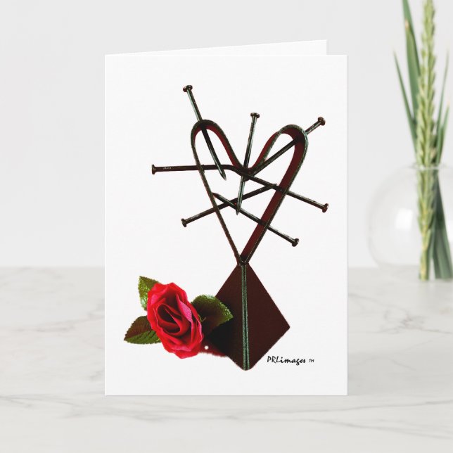 "KÄRLEK" av A.S. Murrell Card Helgkort (Framsida)