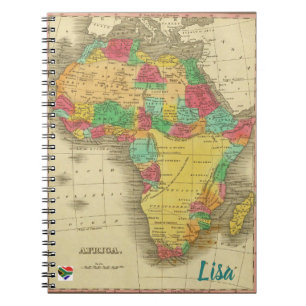 Kärlek av den afrikajournalen/anteckningsboken anteckningsbok