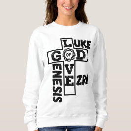 Kärlek av guds bibliska korsord Kvinnor T Shirt