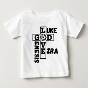 Kärlek av Guds bibliska korsord T Shirt