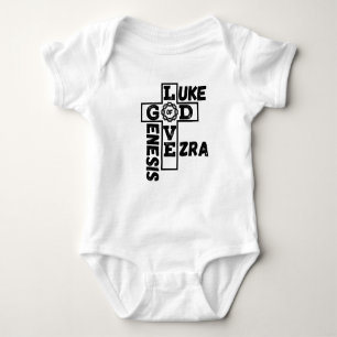Kärlek av Guds bibliska korsord Unisex T Shirt
