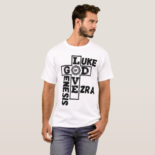 Kärlek av Guds bibliska korsord Unisex T Shirt
