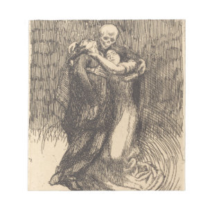 Kärlek (av Paul-Albert Besnard) Anteckningsblock