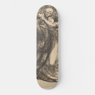 Kärlek (av Paul-Albert Besnard) Mini Skateboard Bräda 18,5 Cm