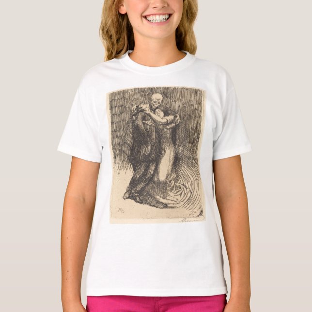 Kärlek (av Paul-Albert Besnard) T Shirt (Framsida)