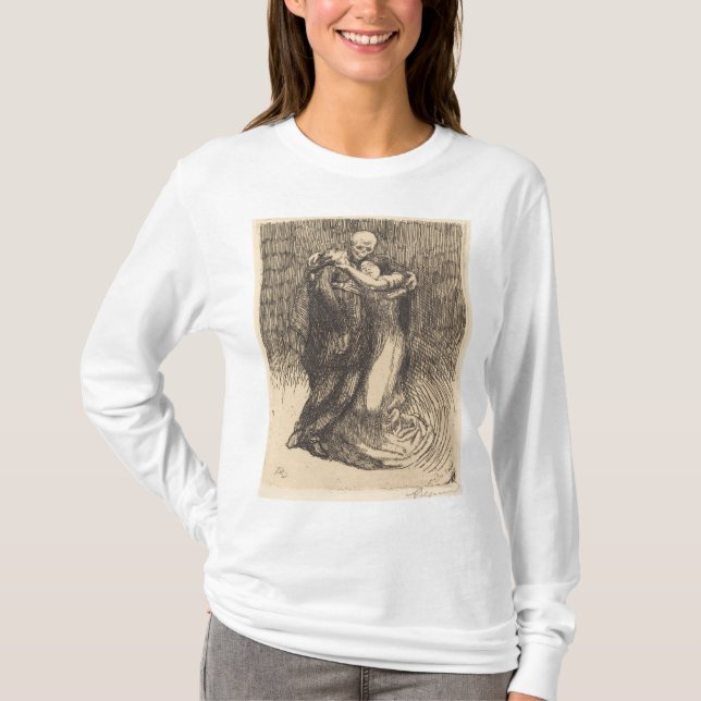 Kärlek (av Paul-Albert Besnard) T Shirt (Framsida)