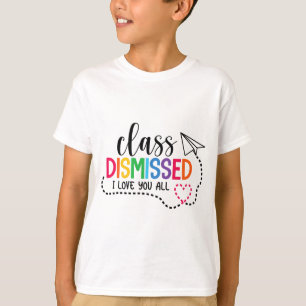 Kärlek avfärdade alla Lärare förra Scho-dagen T Shirt