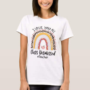 Kärlek avfärdade du Rainbow förra Scho-dagen T Shirt