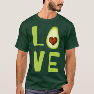 Kärlek Avocado 3 T Shirt