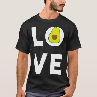 Kärlek Avocado Funny T Shirt