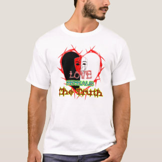 Kärlek avslöjar sanningen t shirt