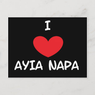 Kärlek Ayia Napa Vykort