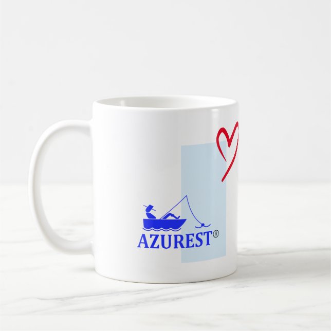 KÄRLEK AZUREST mugg (Vänster)