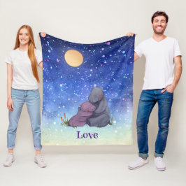 Kärlek, Baby Hippo och hennes Mor Fleecefilt