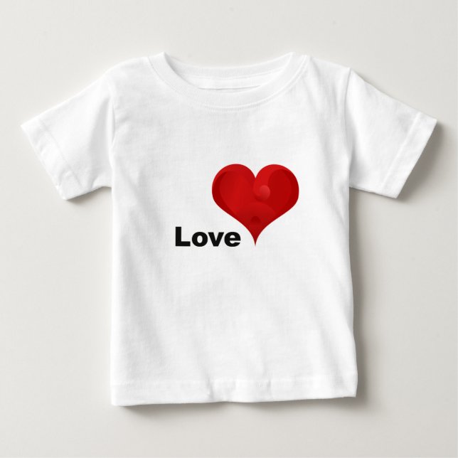 Kärlek Baby T-Shirt (Framsida)