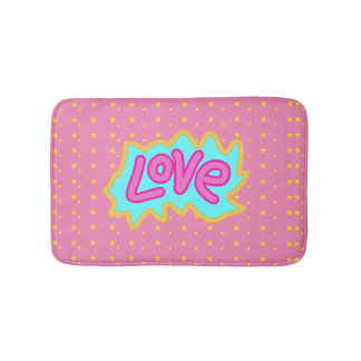 kärlek badrumsmatta