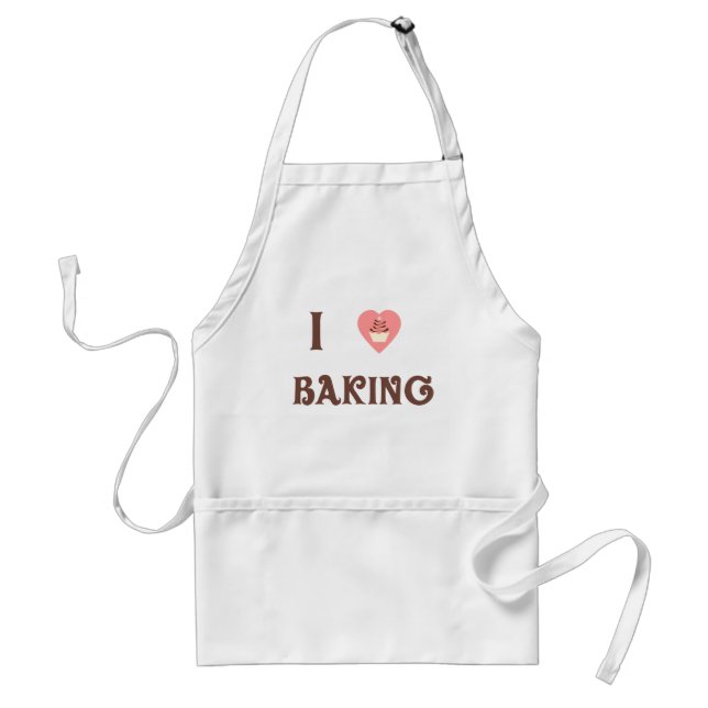 Kärlek Baking Apron Förkläde (Framsidan)