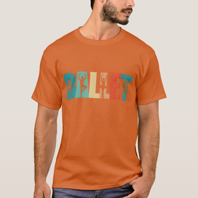 KÄRLEK BALETT vintage T Shirt (Framsida)