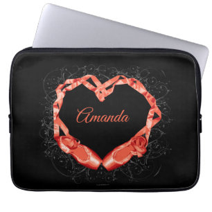 Kärlek Ballet (Personlig) Laptop Fodral