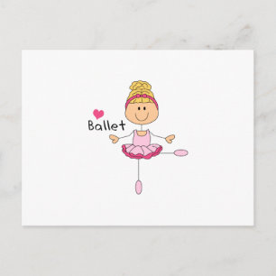 KÄRLEK BALLET VYKORT