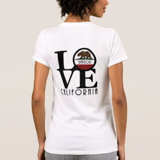 KÄRLEK Bangor California (Back Print) T Shirt