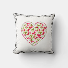 Kärlek, bär, körsbär kudde