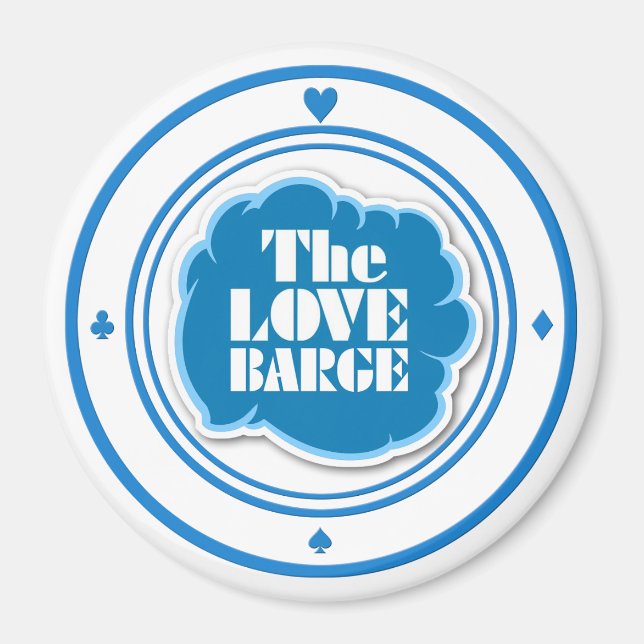 KÄRLEK BARGE Mighty Magic Magnet! Magnet (Framsidan)