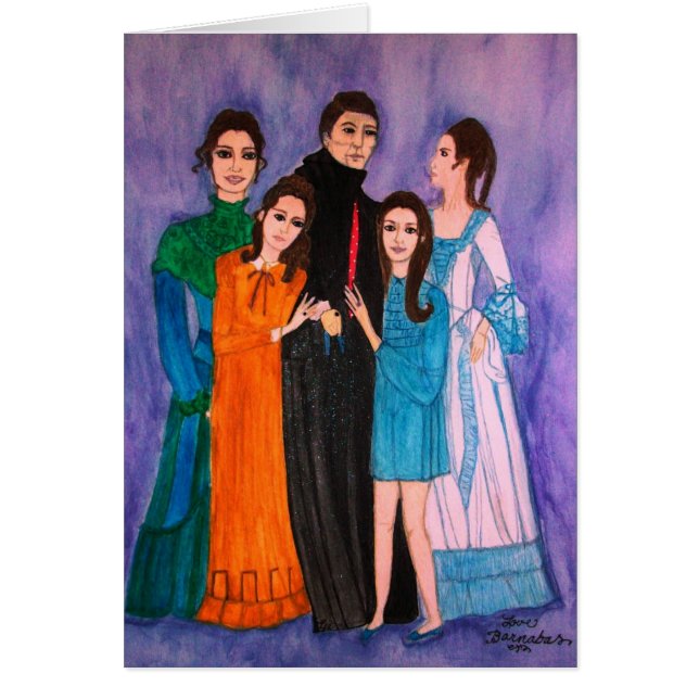 Kärlek Barnabas Hälsningskort (Framsidan)