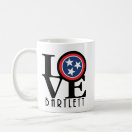 KÄRLEK Bartlett Tennessee 11ozMug Kaffemugg