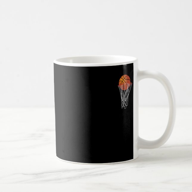 Kärlek basket - Basketbollspelare Kaffemugg (Höger)