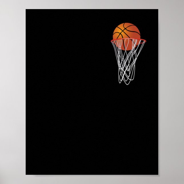 Kärlek basket - Basketbollspelare Poster (Framsidan)