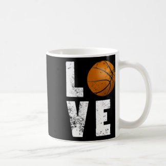 Kärlek Basketball Coola Design for Sport Älskare Kaffemugg