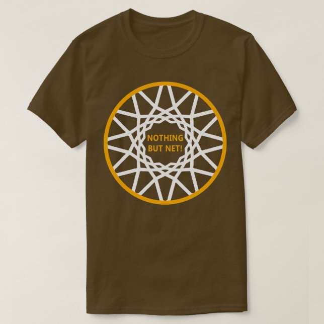 Kärlek Basketball ingenting annat än Net Basketbal T Shirt (Design framsida)