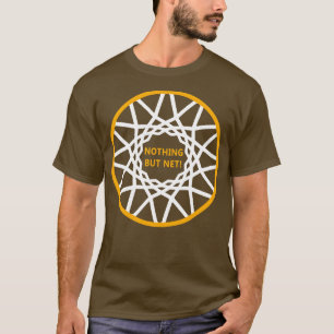 Kärlek Basketball ingenting annat än Net Basketbal T Shirt