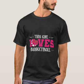 Kärlek Basketball T Shirt