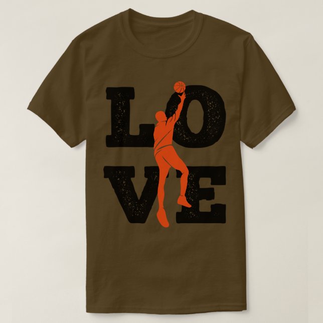 KÄRLEK Basketball T Shirt (Design framsida)