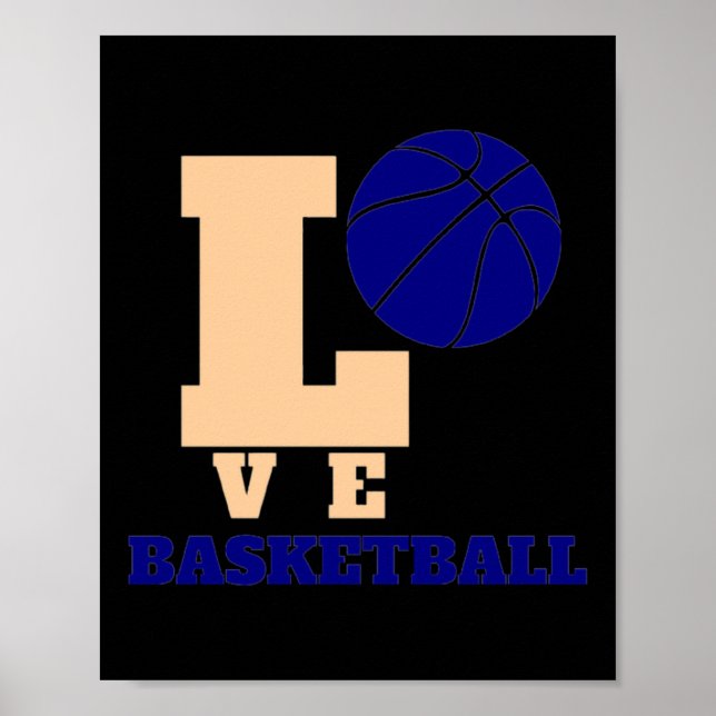 Kärlek Basketboll 1 Poster (Framsidan)