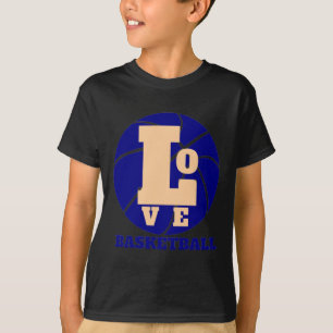 Kärlek Basketboll 3 T Shirt