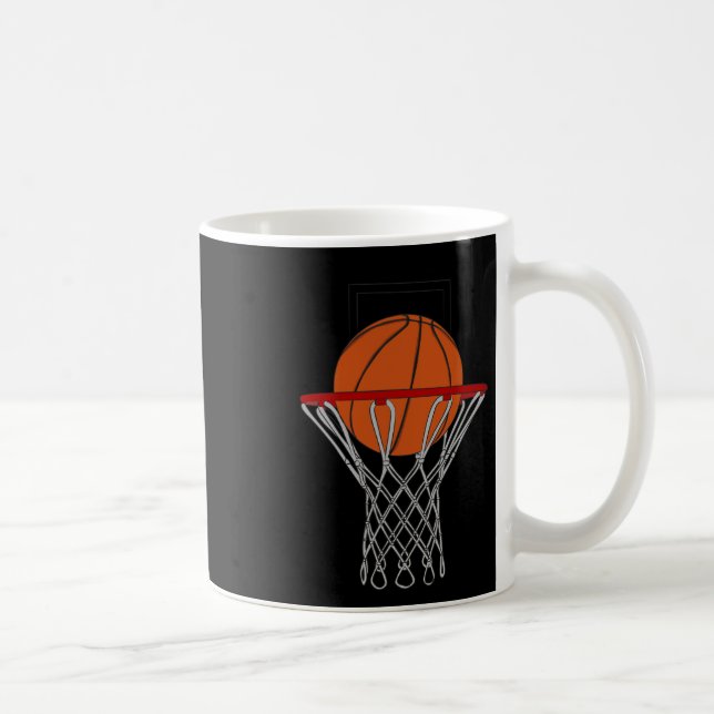 Kärlek Basketboll 4 Kaffemugg (Höger)