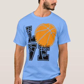 Kärlek Basketboll 4 T Shirt