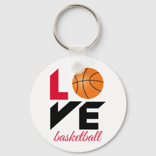 Kärlek basketboll nyckelring