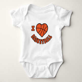 Kärlek Basketboll, orange T-shirt