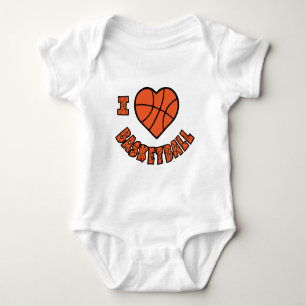 Kärlek Basketboll, orange Tee