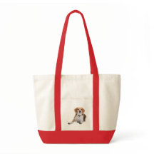 Kärlek Beagles Puppy Hund Canvas Totebag
