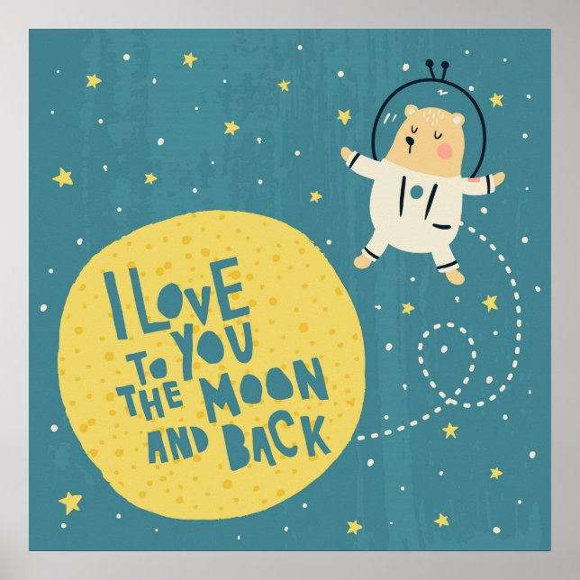 KÄRLEK BEAR POSTER (Framsidan)