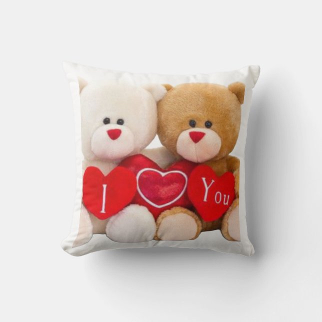 Kärlek Bears Kudde (Framsida)